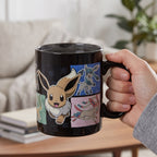 Imagen del producto Pokemon - Taza de efecto térmico de las evoluciones de Eevee