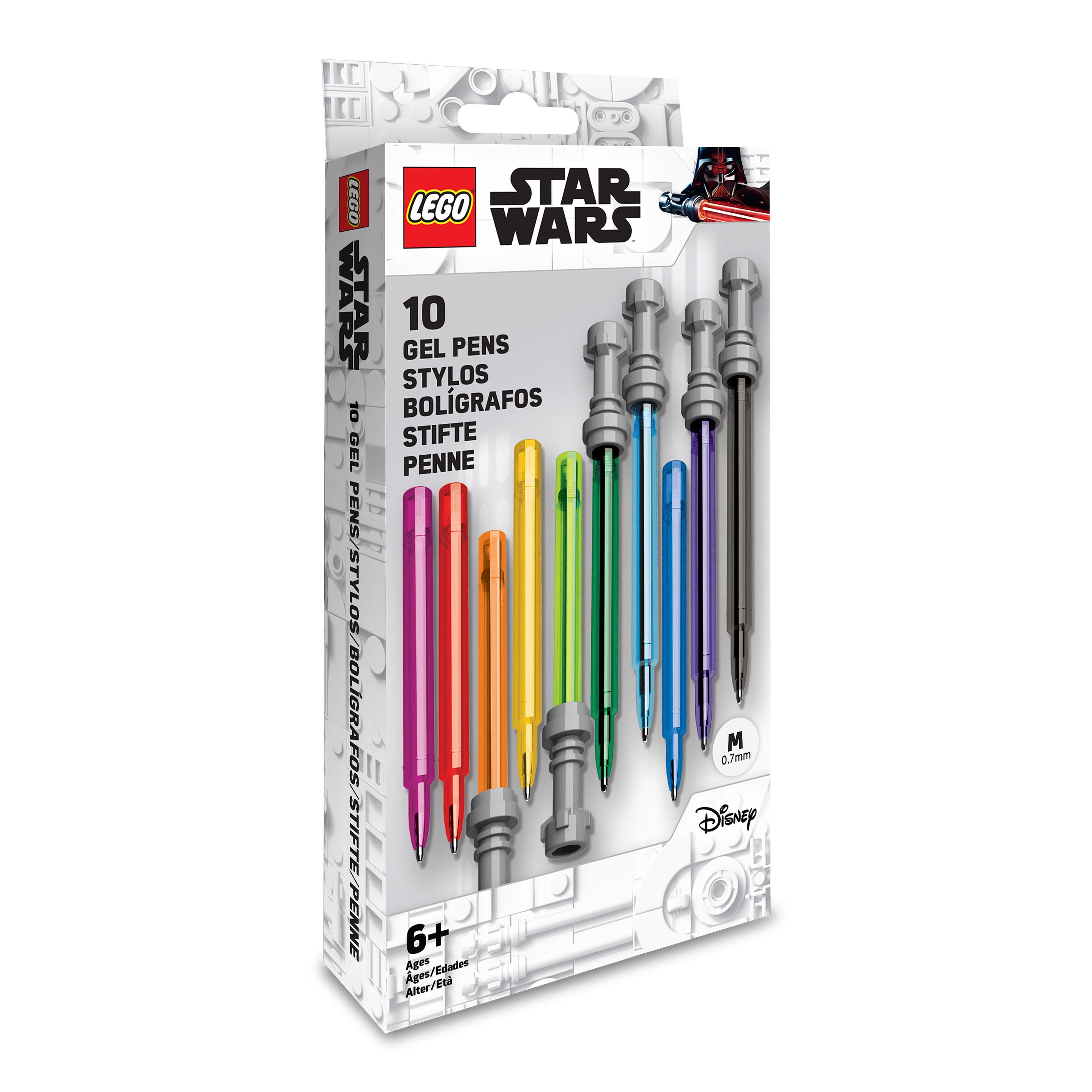 Imagen del producto Star Wars - LEGO Sable de Luz Bolígrafos de Gel Set de 10