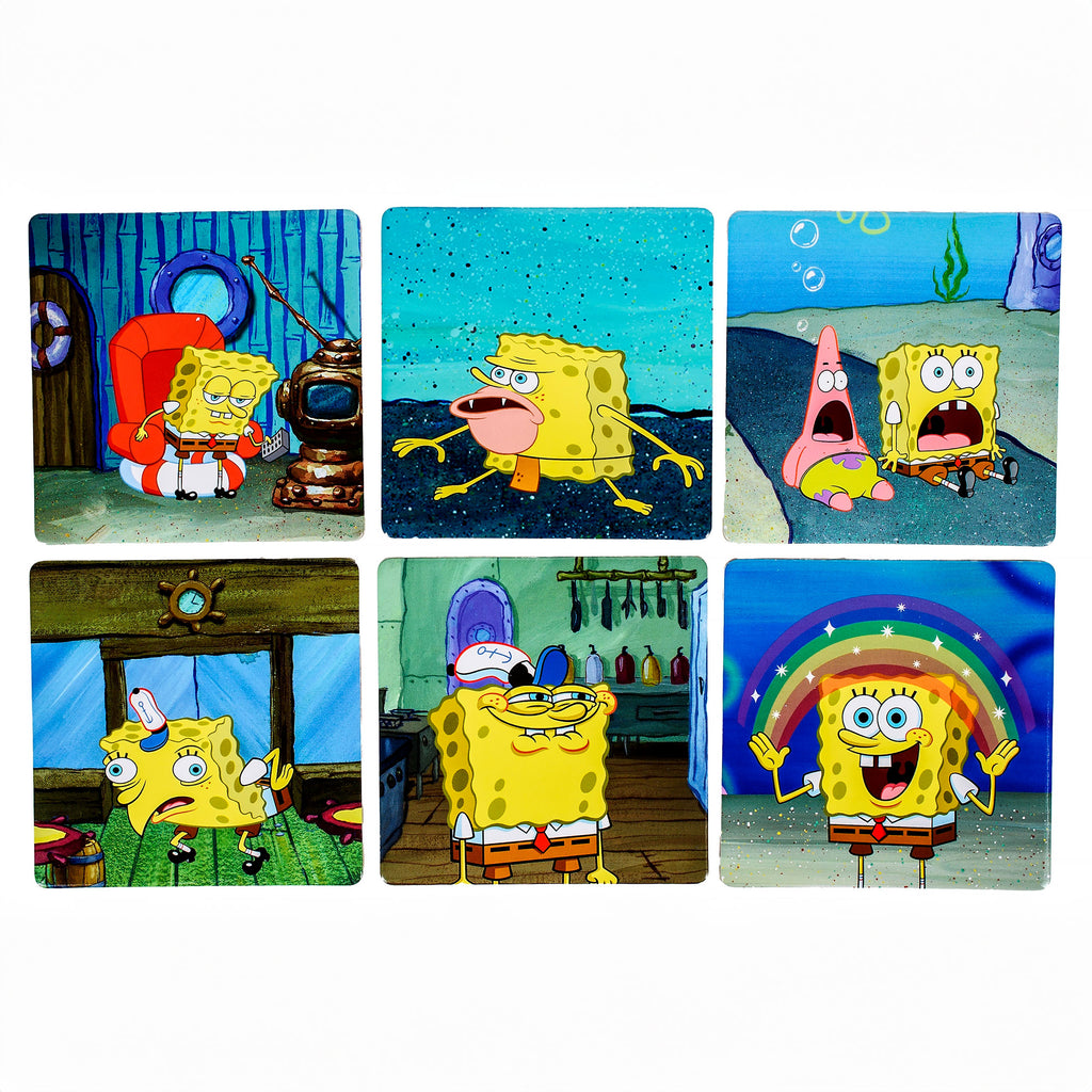 Imagen del producto SpongeBob - Posavasos Bikini Bottom set de 6