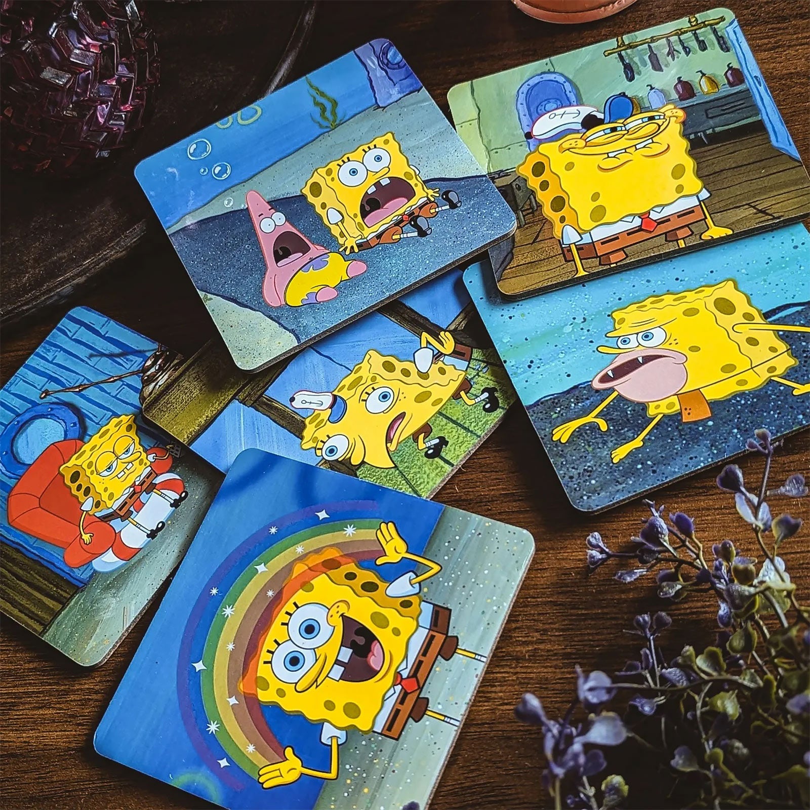 Imagen del producto SpongeBob - Posavasos Bikini Bottom set de 6
