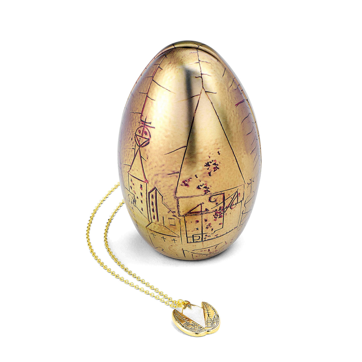 Imagen del producto Harry Potter - La Caja de Regalo del Huevo de Oro con Collar