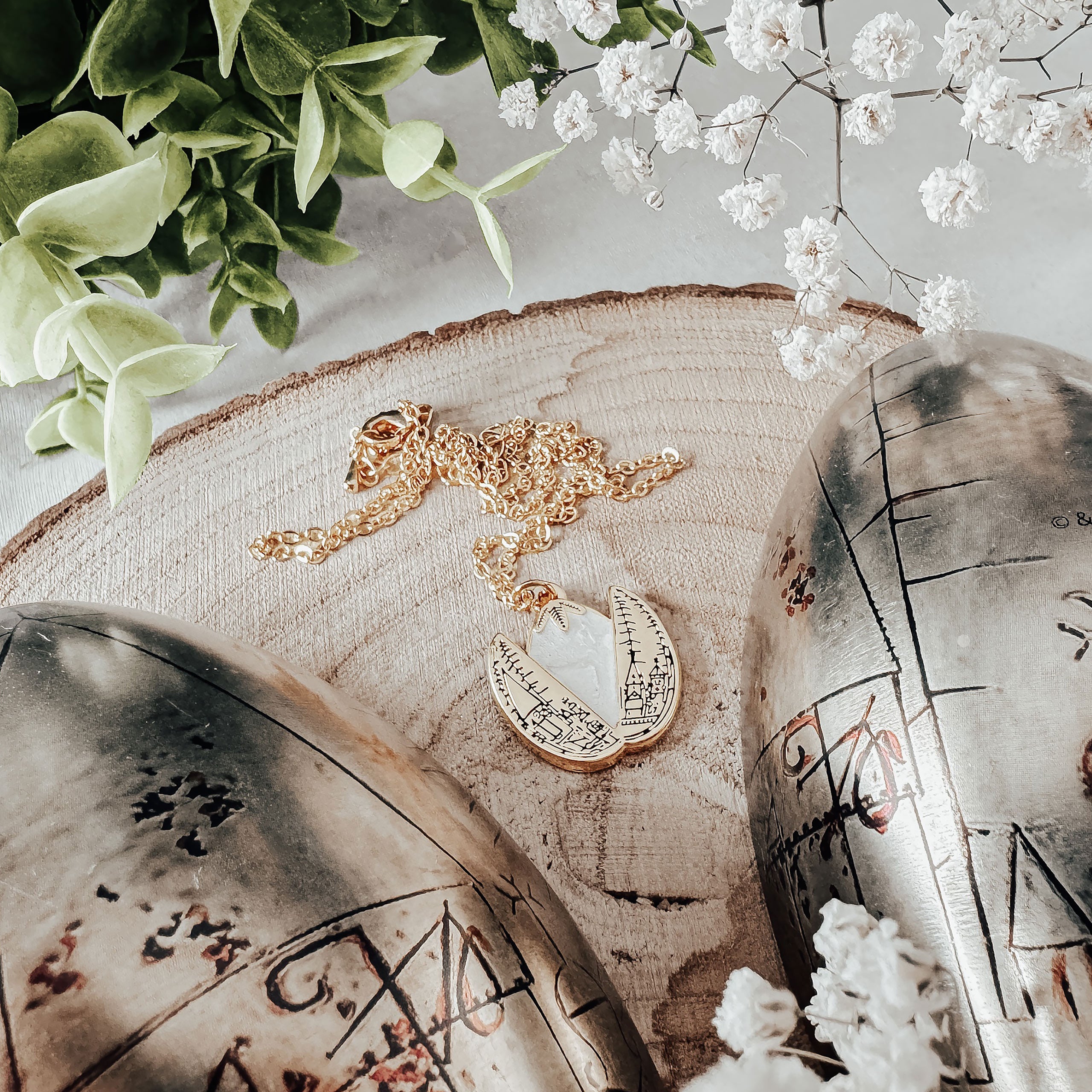 Imagen del producto Harry Potter - La Caja de Regalo del Huevo de Oro con Collar