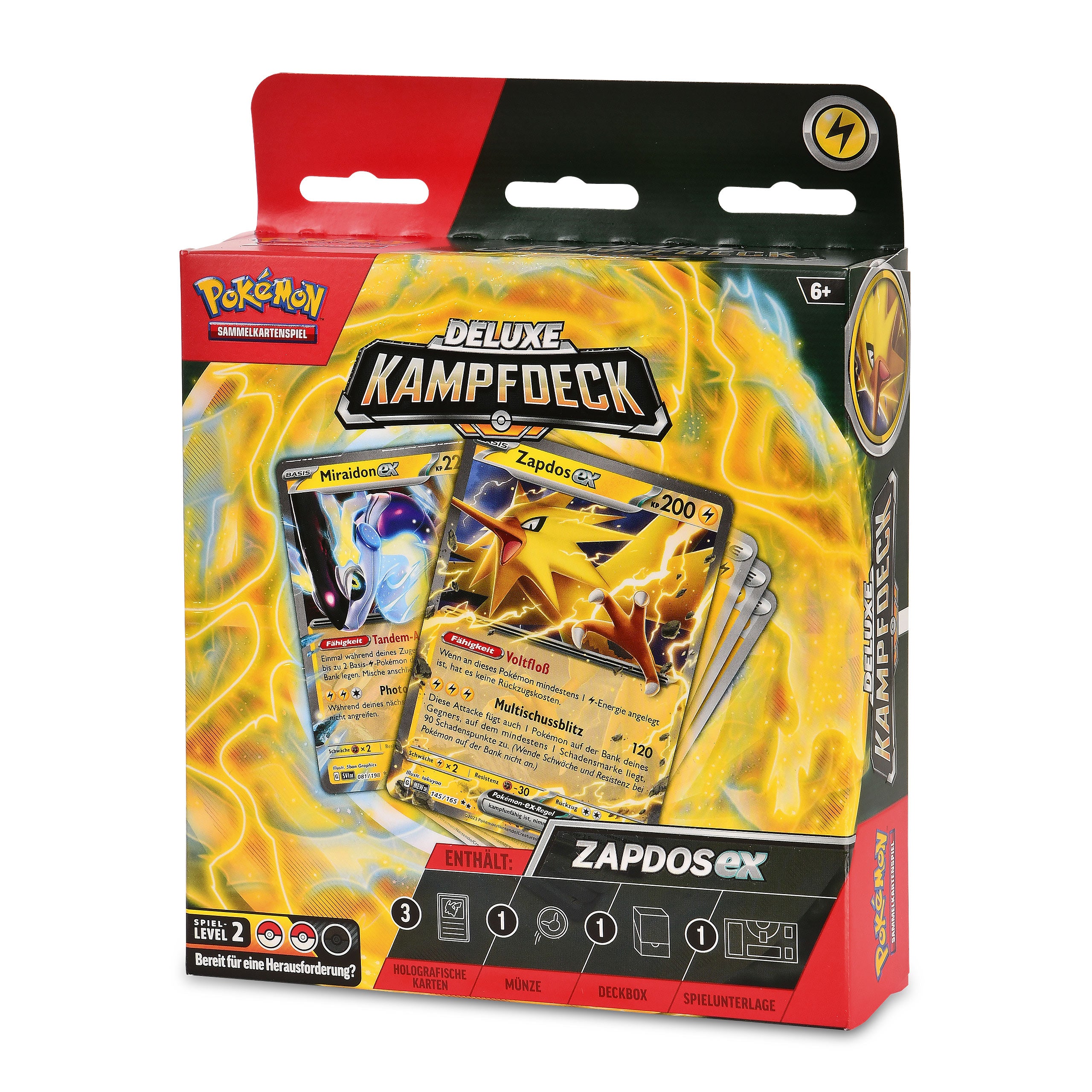 Imagen del producto Pokemon - Zapdos-Ex Deluxe Battle Deck