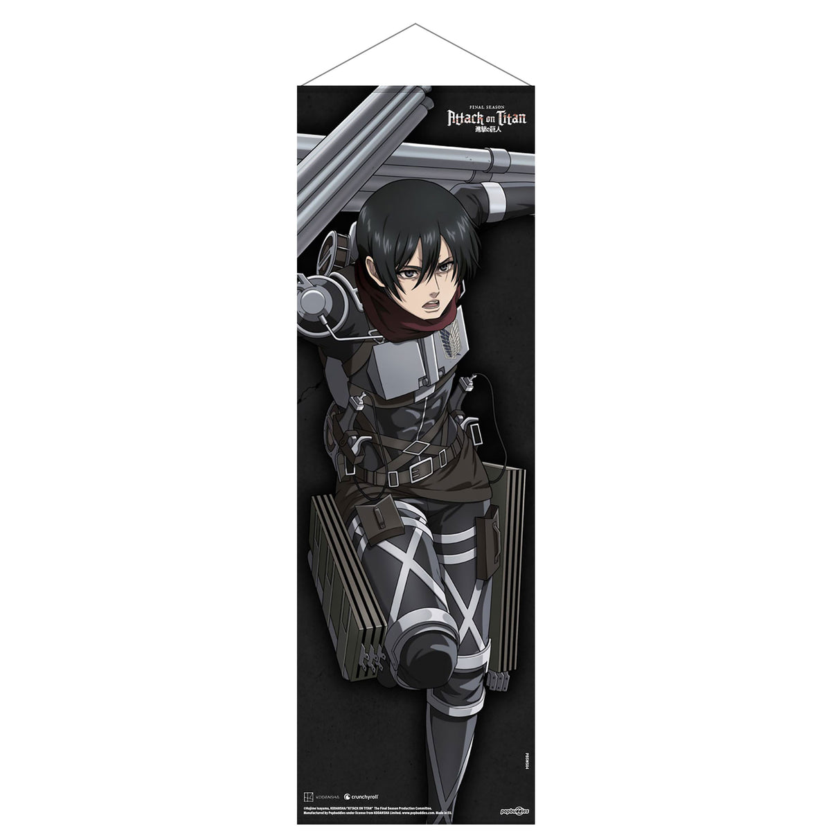 Product image Attack on Titan - Mikasa Ackermann Wall Scroll