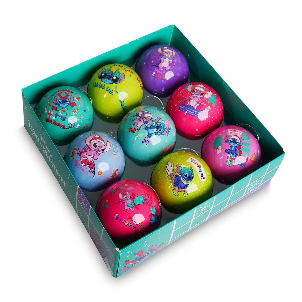 Imagen del producto Lilo & Stitch - Adornos de Navidad de Angel y Stitch 9pcs