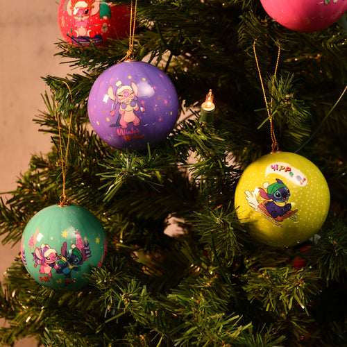 Imagen del producto Lilo & Stitch - Adornos de Navidad de Angel y Stitch 9pcs