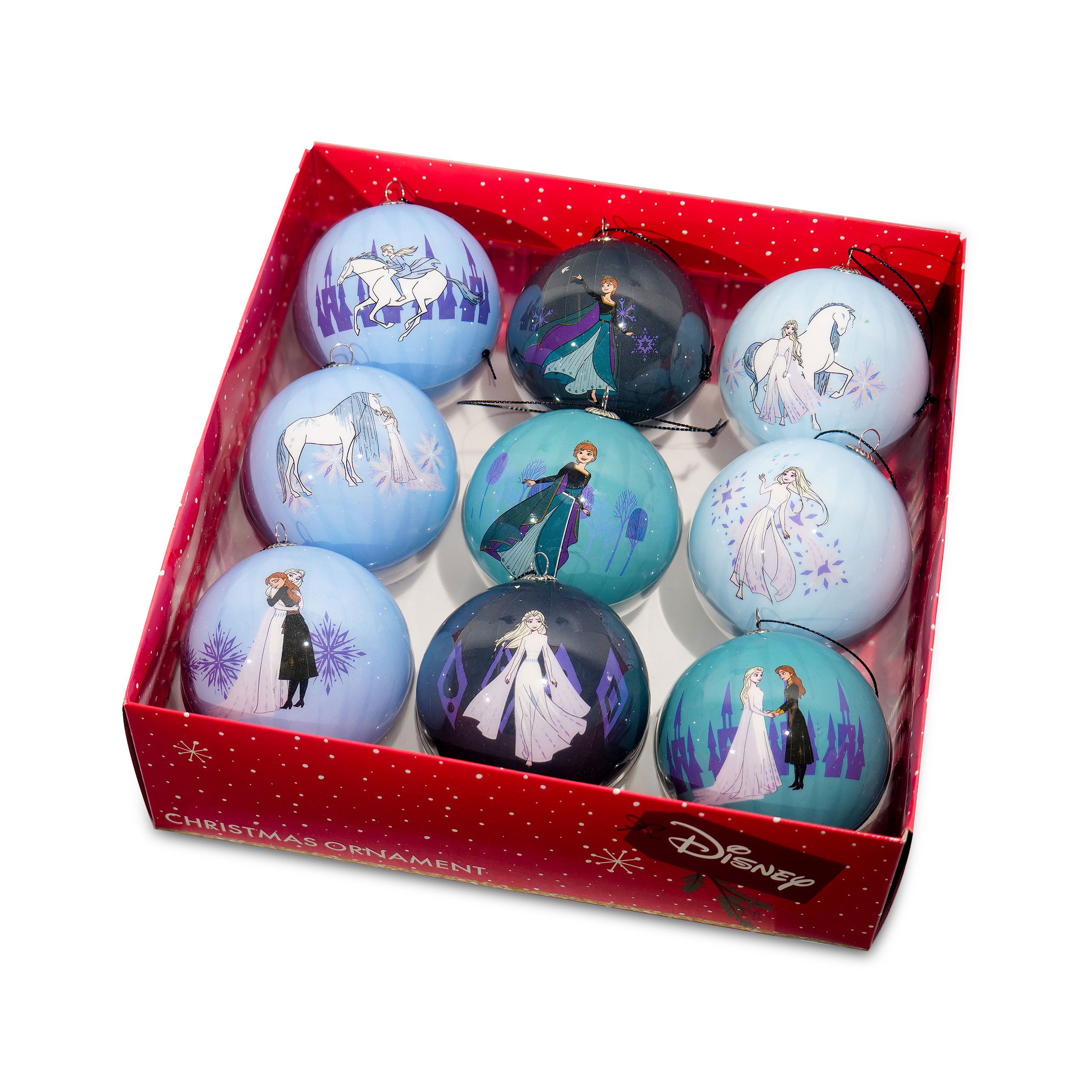 Imagen del producto Frozen - Set de 9 bolas de Navidad
