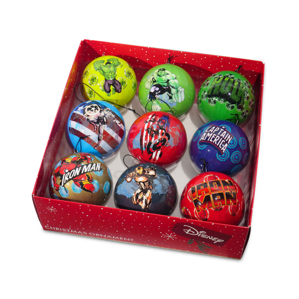 Imagen del producto Avengers - Bolas de Navidad de Héroes 9pcs