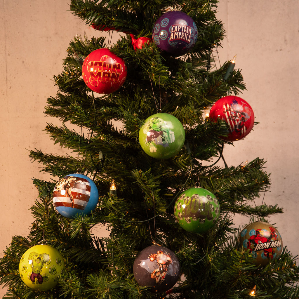 Imagen del producto Avengers - Bolas de Navidad de Héroes 9pcs
