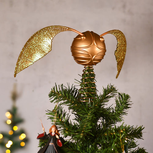 Imagen del producto Harry Potter - Adorno de Árbol de Navidad Snitch Dorada