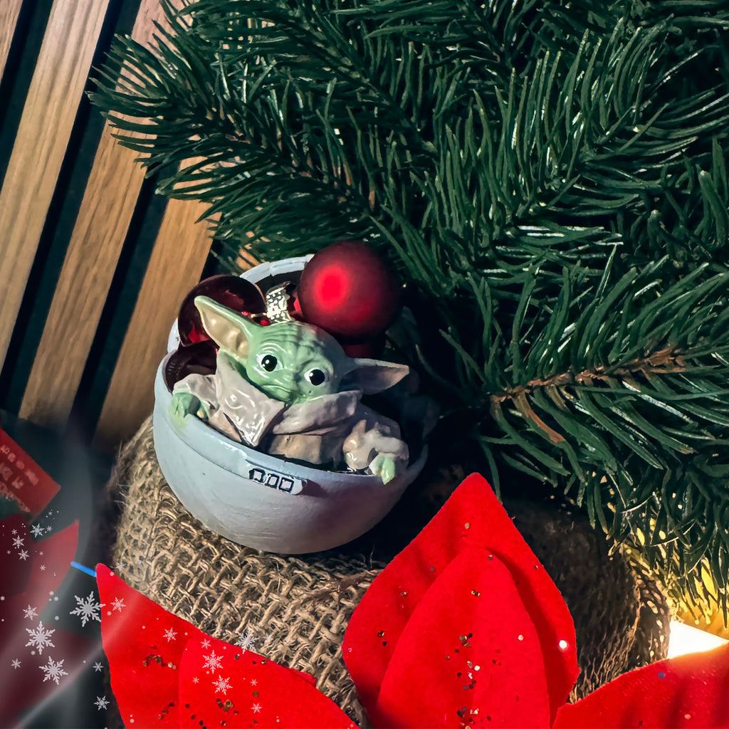 Imagen del producto Adorno de árbol de Navidad Grogu en carrito - Star Wars The Mandalorian