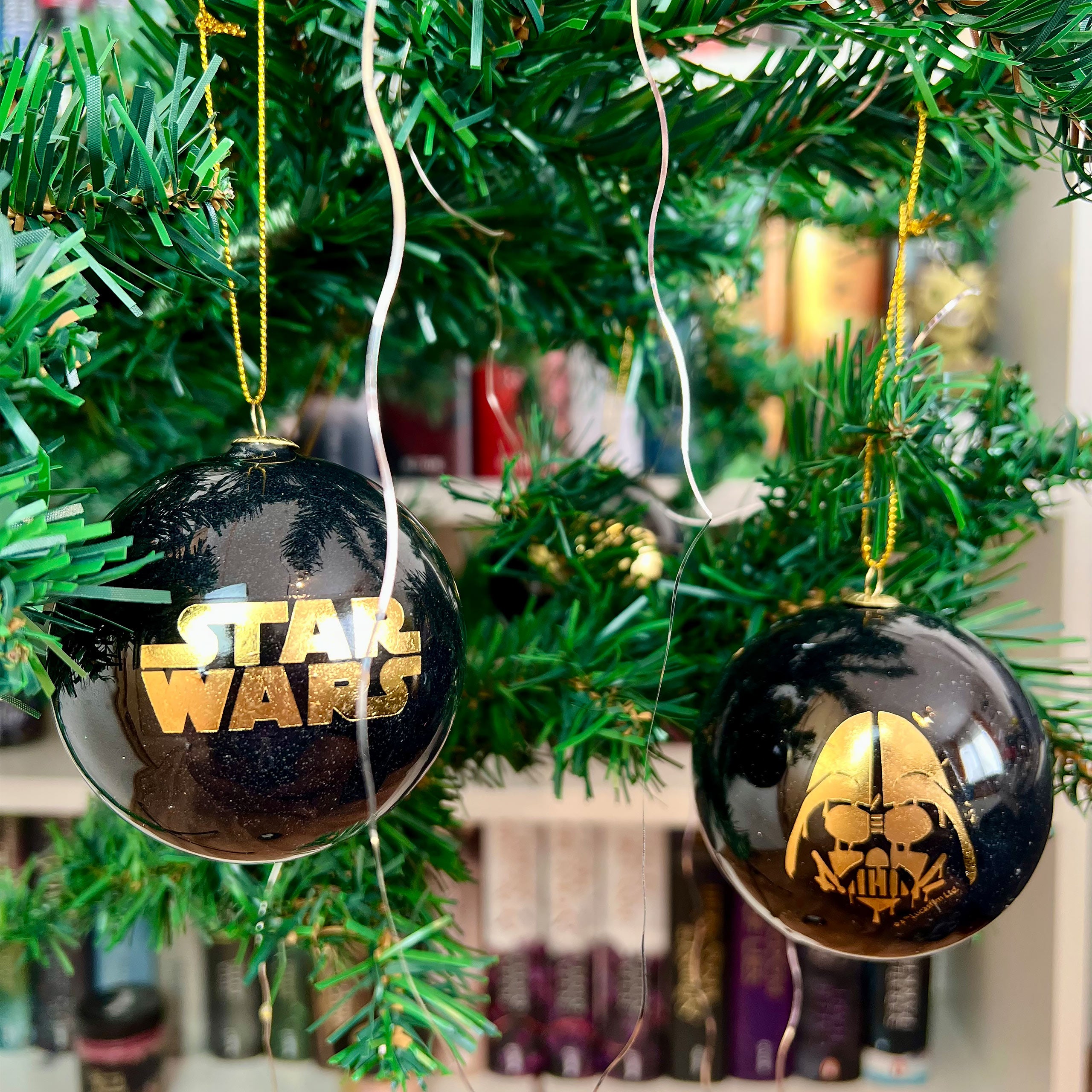 Product image Star Wars - Logo Christmas Baubles Set of 4