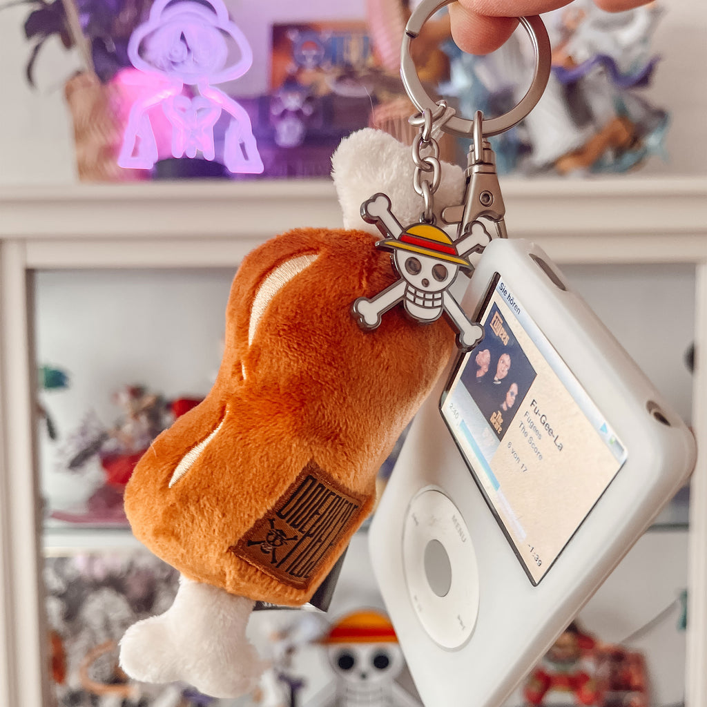 Product image One Piece - Meat On A Bone Plush Keychain