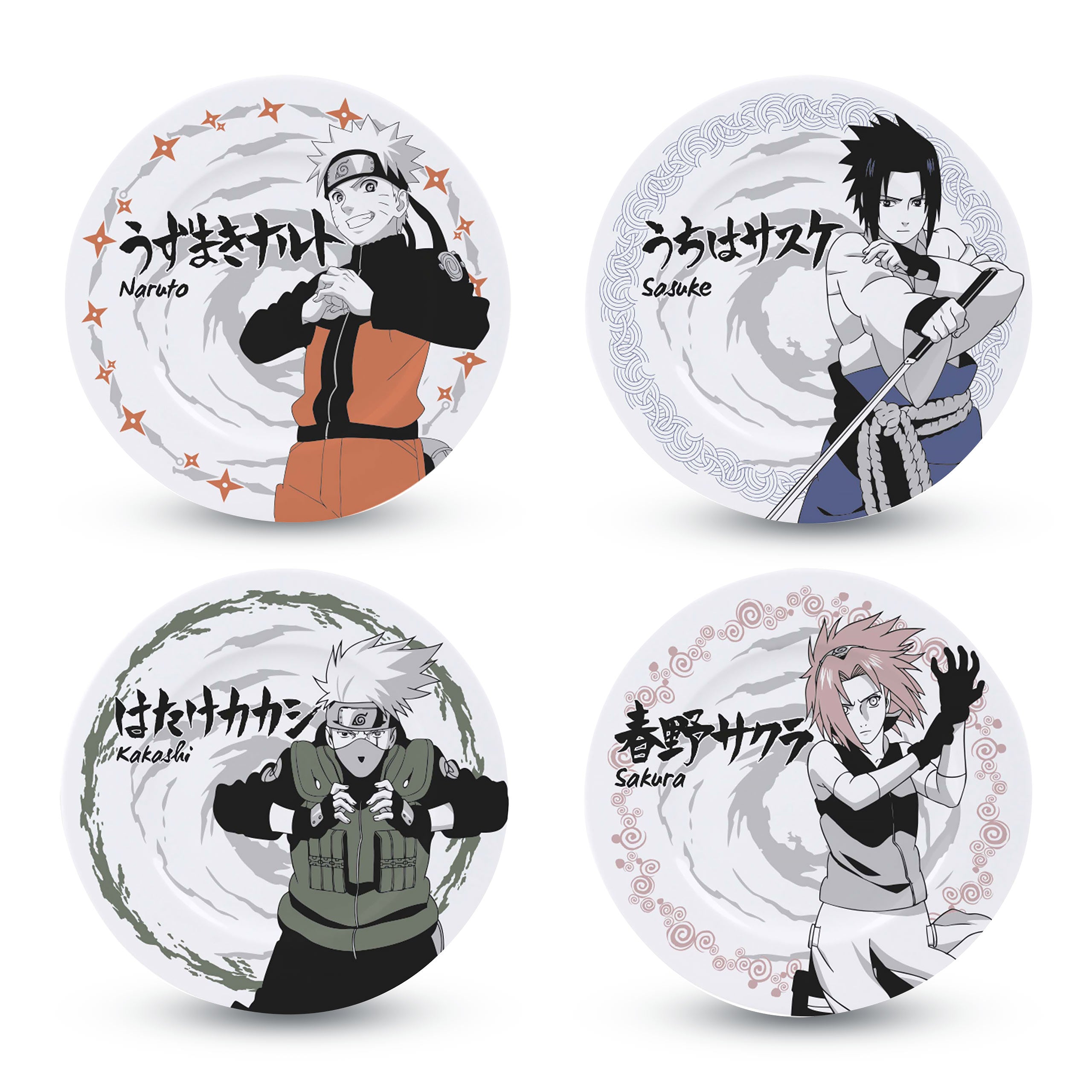 Imagen del producto Naruto - Set de Platos de Personajes