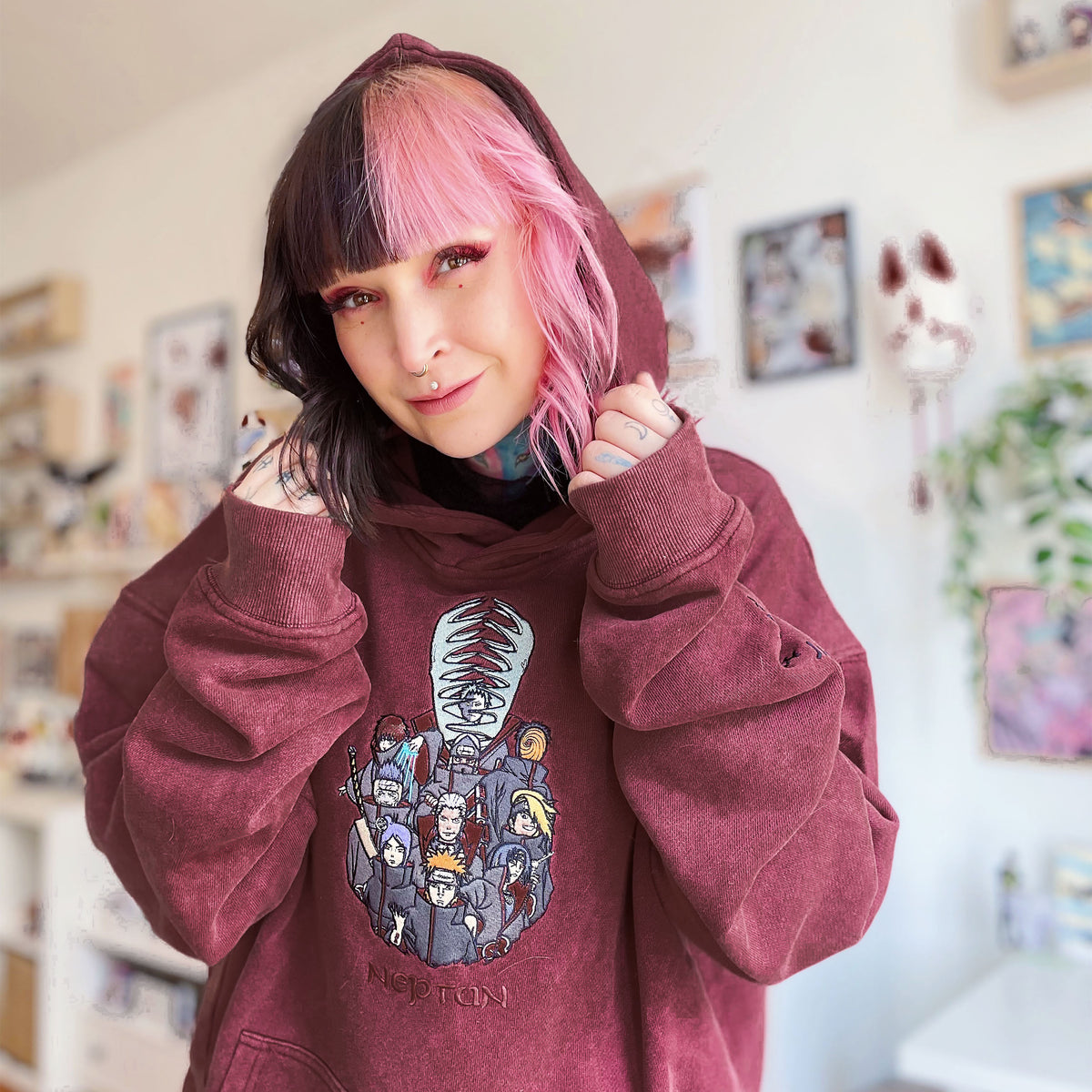 Product image Naruto - Group Hoodie red