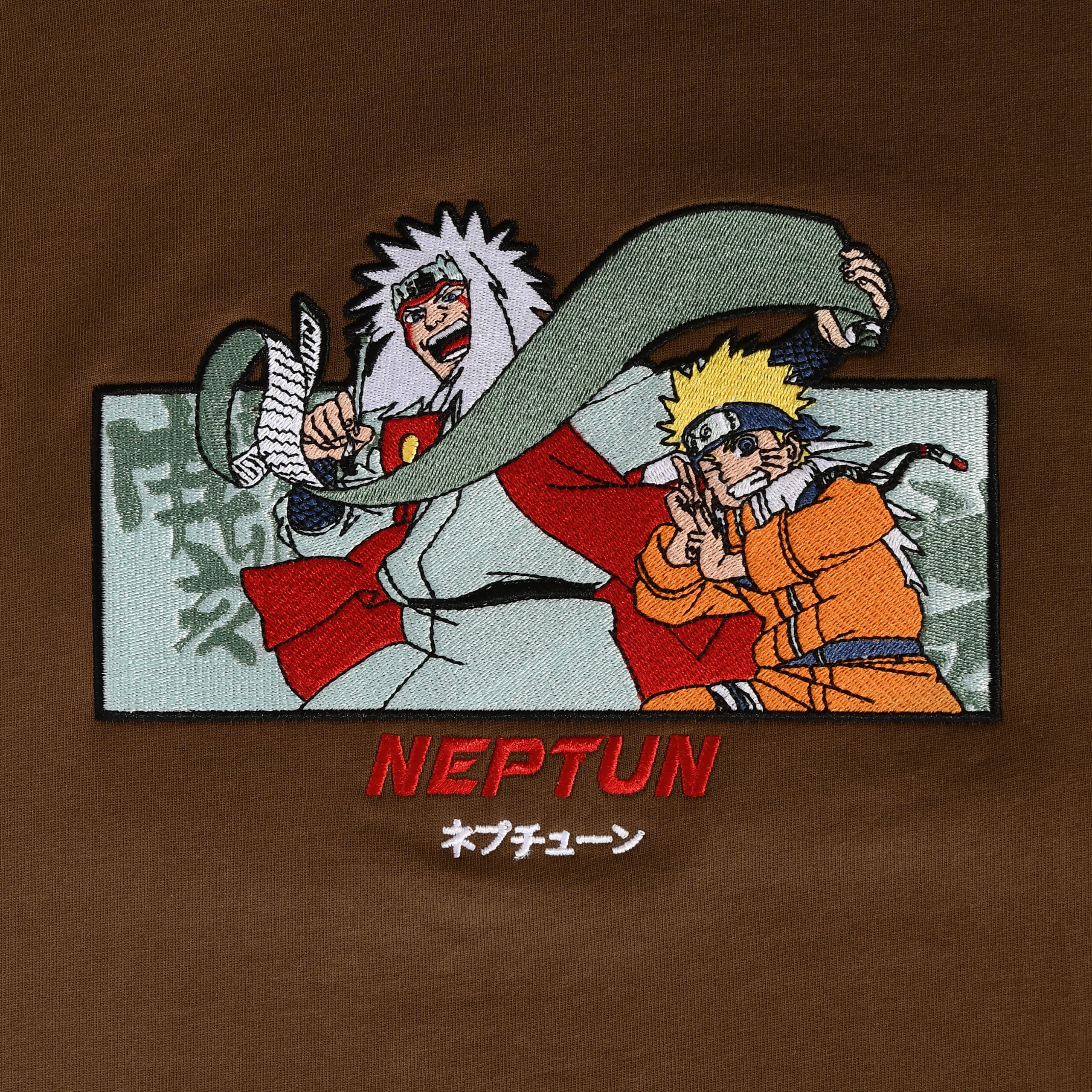 Imagen del producto Naruto - Jiraiya & Naruto Camiseta Premium de gran tamaño