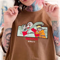 Imagen del producto Naruto - Jiraiya & Naruto Camiseta Premium de gran tamaño