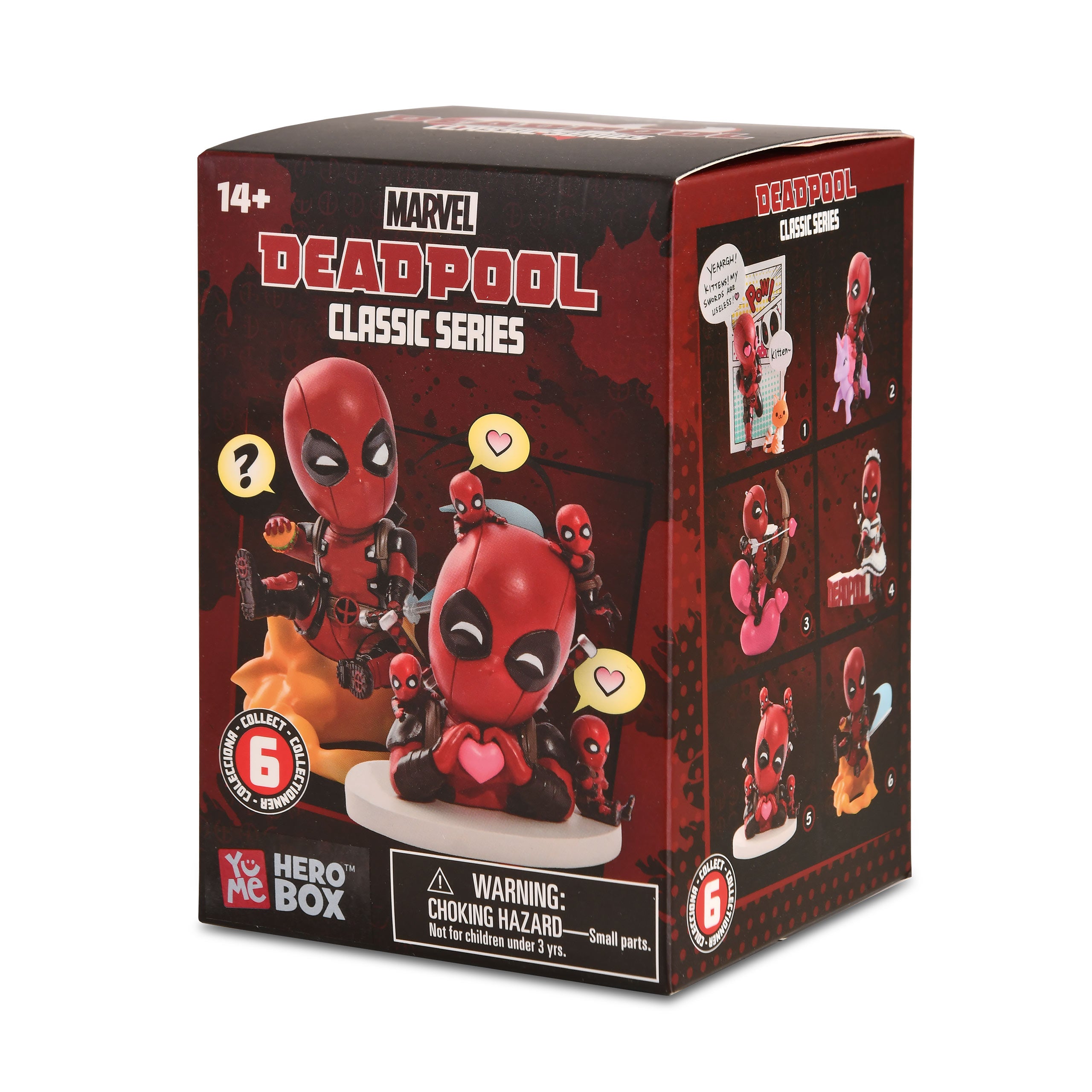 Imagen del producto Deadpool - YuMe Hero Box Classic Series Figura Misteriosa