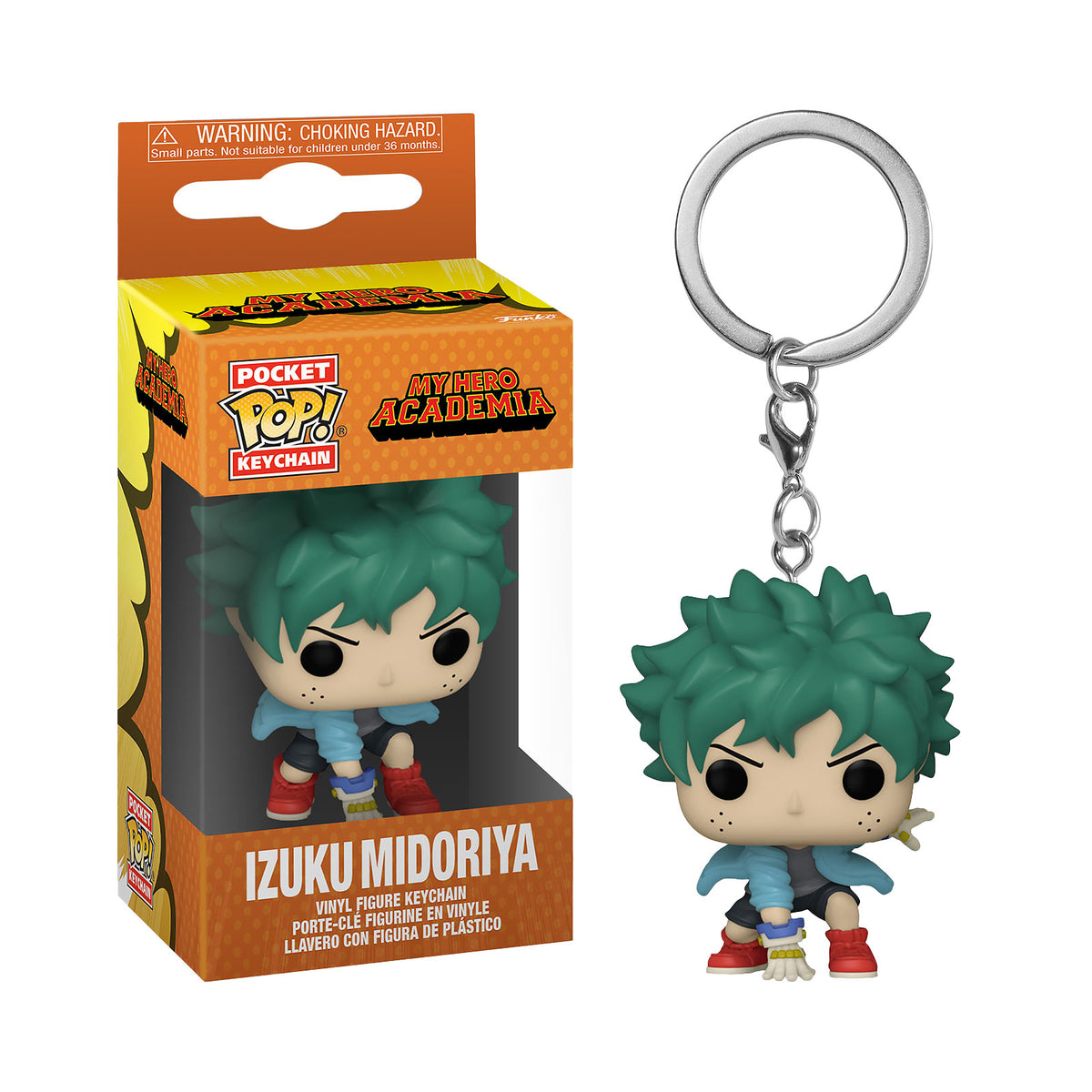 Imagen del producto My Hero Academia - Deku con guantes Funko Pop Llavero