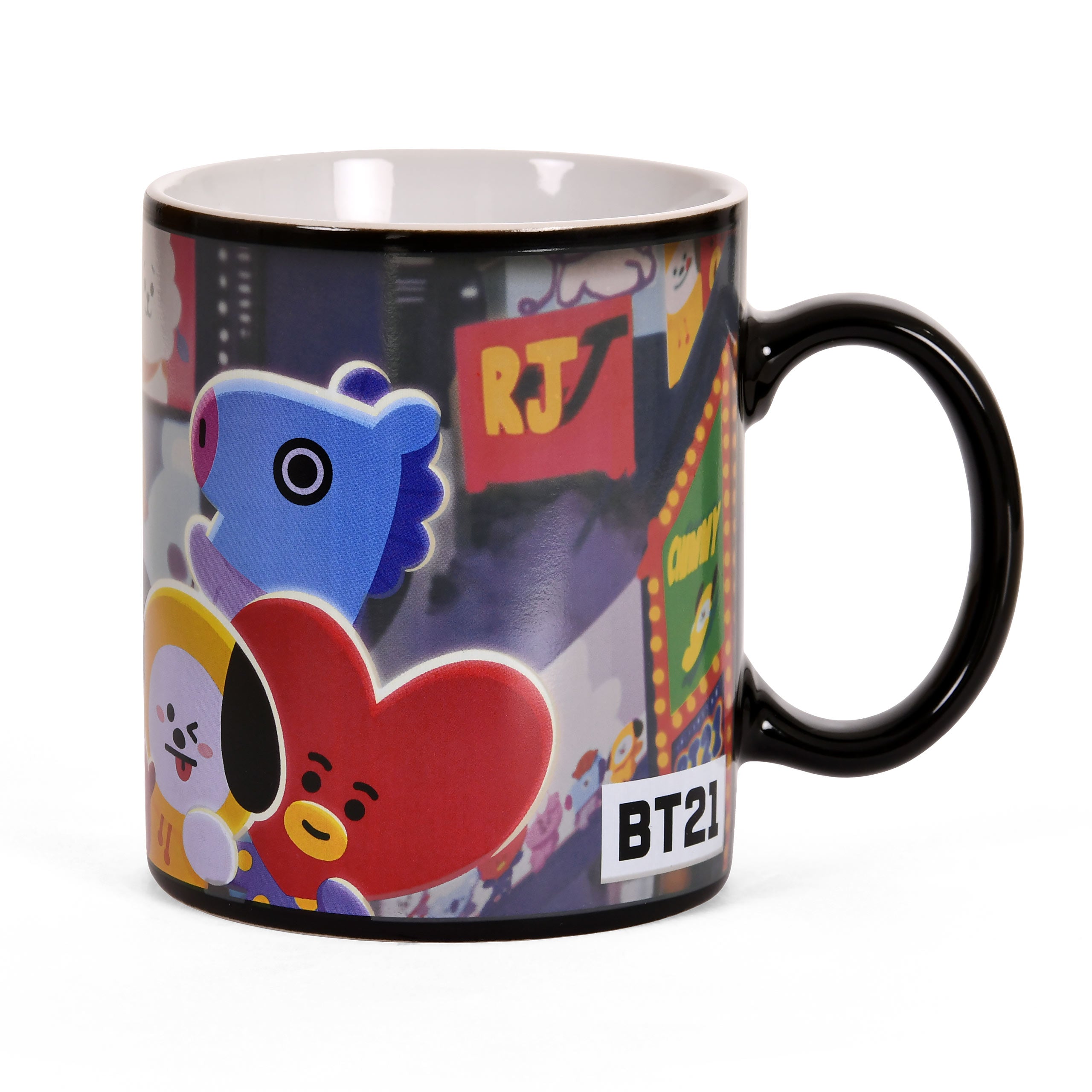 Imagen del producto Taza de efecto térmico BT21 Times Square - Line Friends