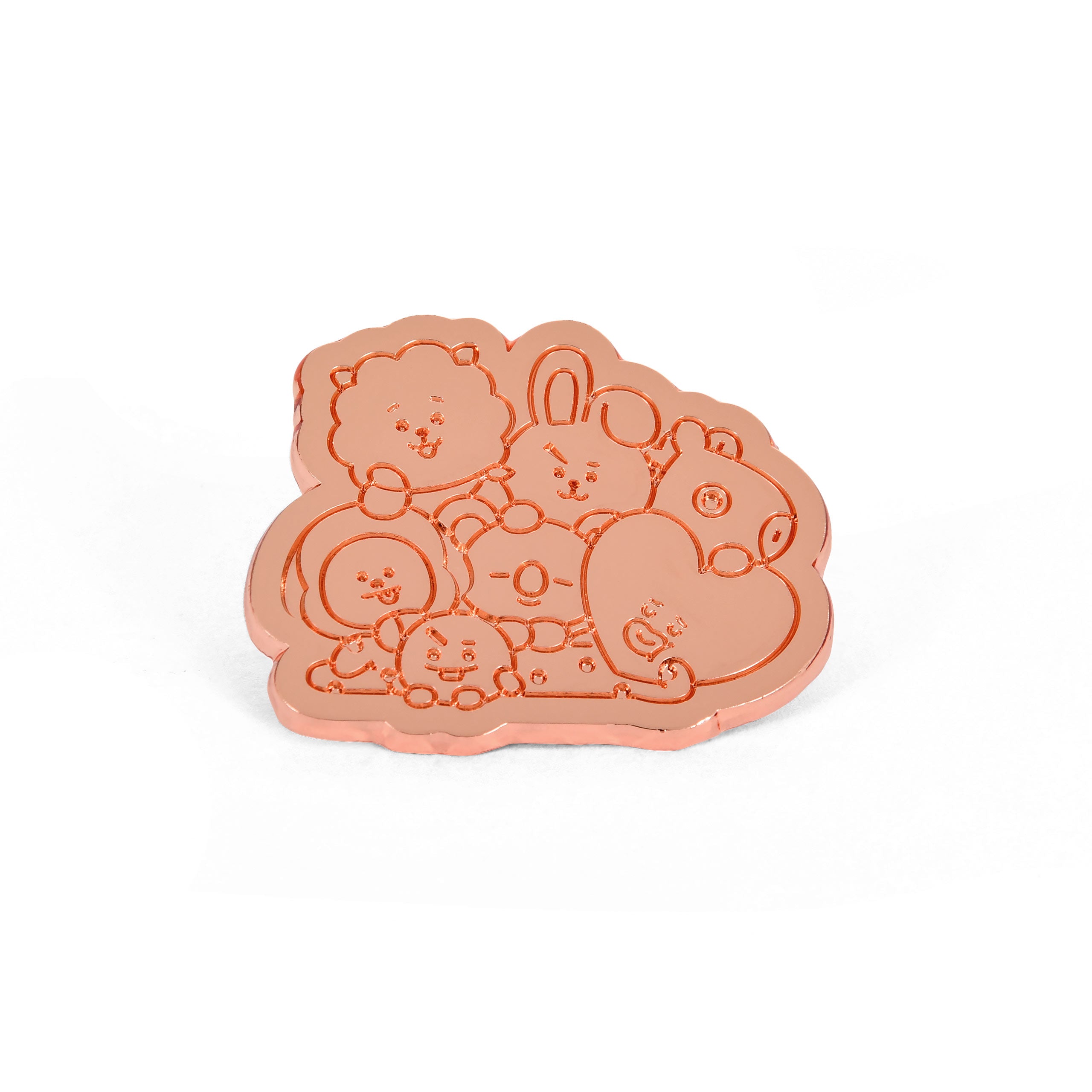 Imagen del producto Pin de Grupo BT21 - Line Friends