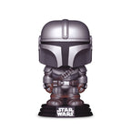 Imagen del producto Figura Bobblehead Funko Pop Mando Holiday - Star Wars The Mandalorian