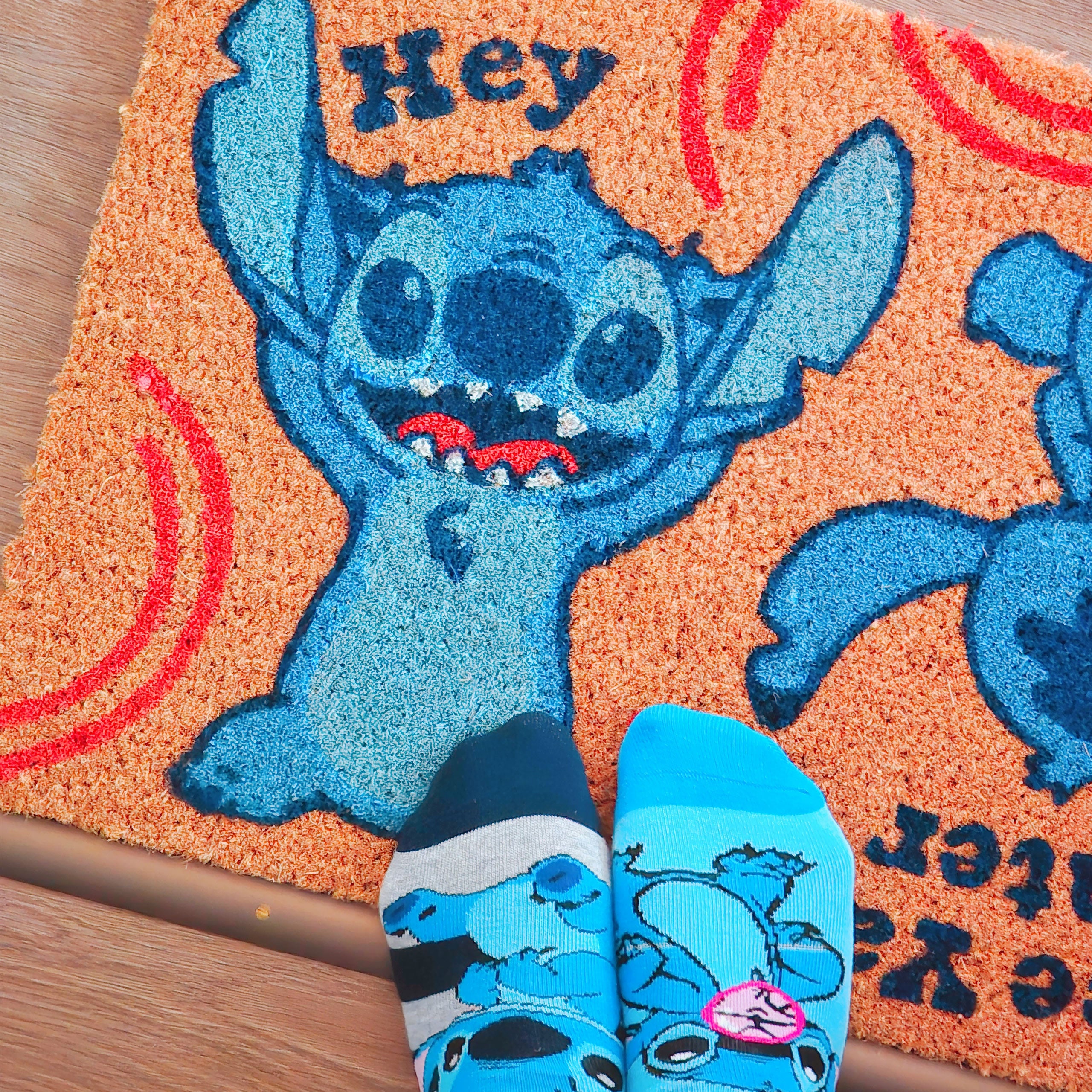 Imagen del producto Stitch Hey See Ya Later Felpudo - Lilo & Stitch