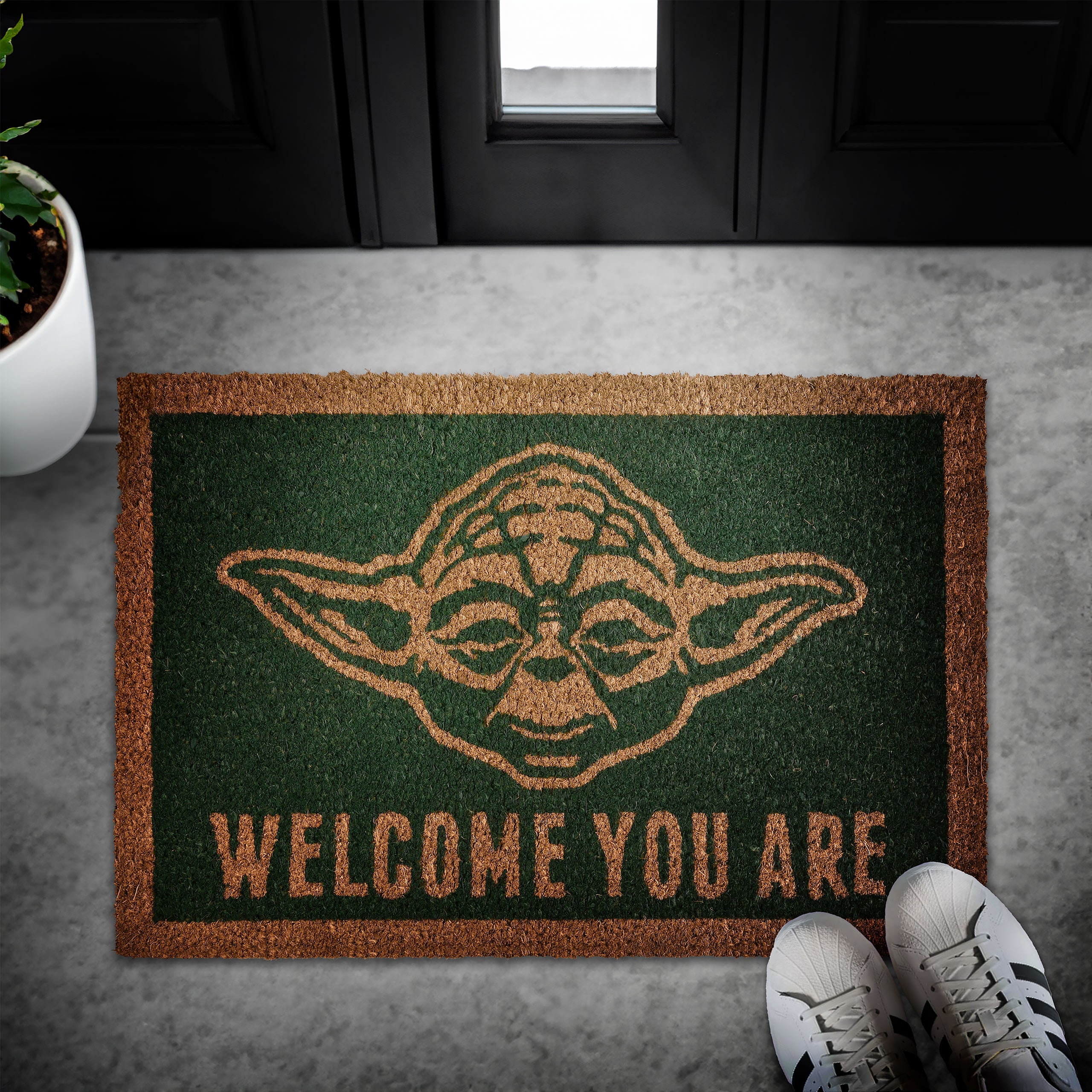 Imagen del producto Star Wars - Felpudo Yoda Welcome You Are