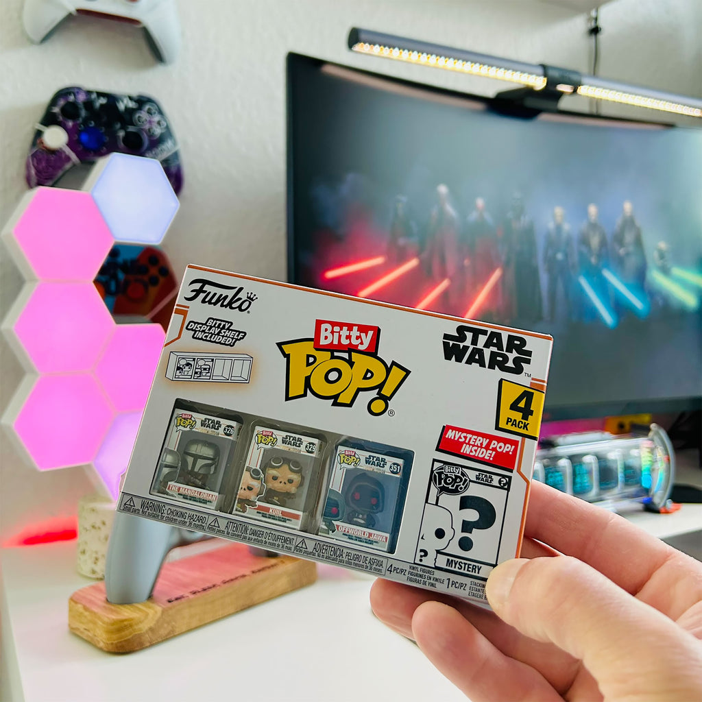 Imagen del producto Star Wars The Mandalorian - Funko Bitty Pop Set de 4 figuras Serie 2