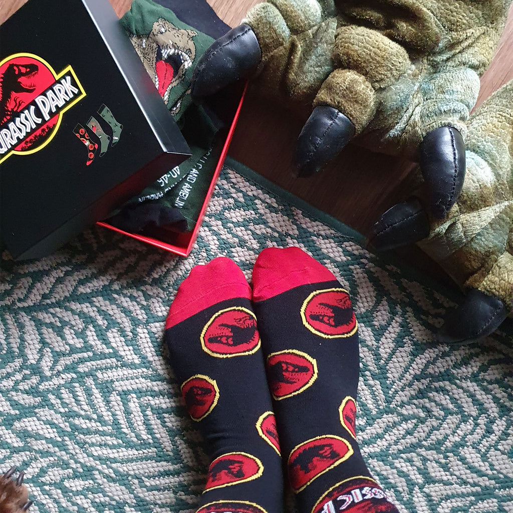 Imagen del producto Jurassic Park - Pack de 3 pares de calcetines