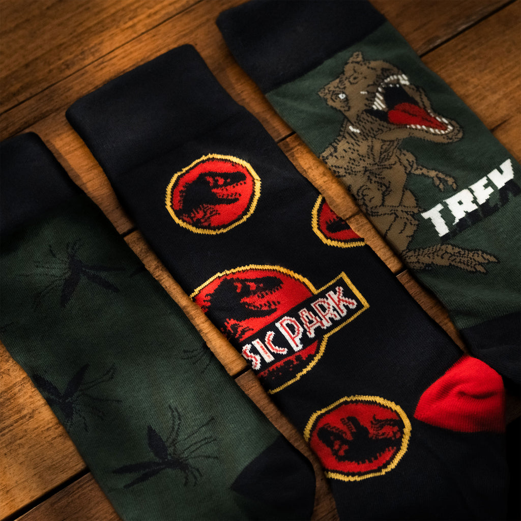Imagen del producto Jurassic Park - Pack de 3 pares de calcetines