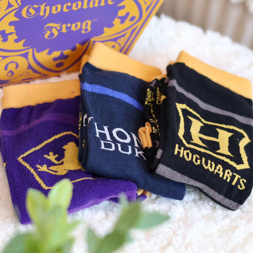 Imagen del producto Harry Potter - Set de 3 pares de calcetines en caja de Rana de Chocolate