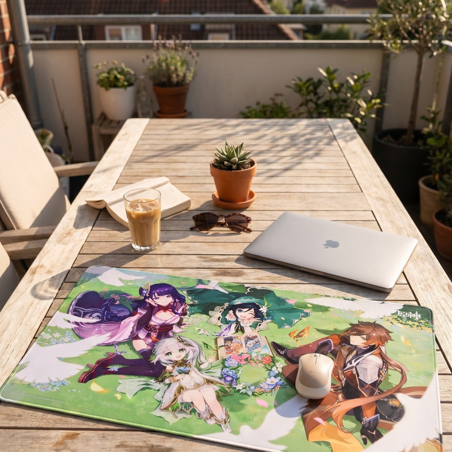 Imagen del producto Genshin Impact - Mousepad de Ilustración del 2do Aniversario