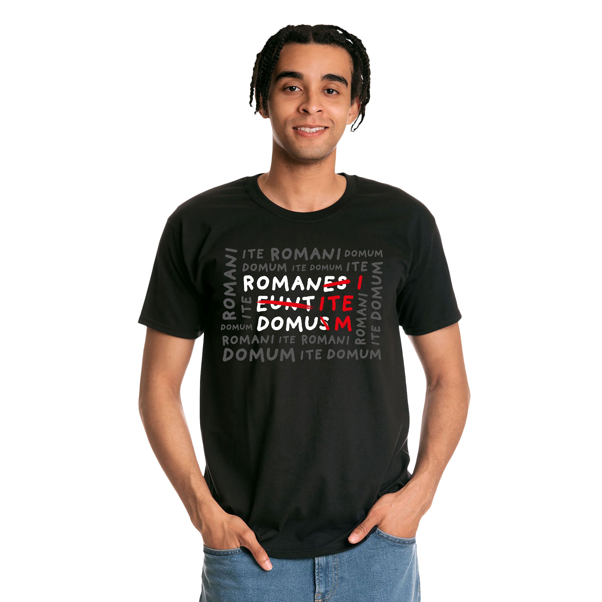 Imagen del producto Camiseta Romani Ite Domum para fans de Monty Python