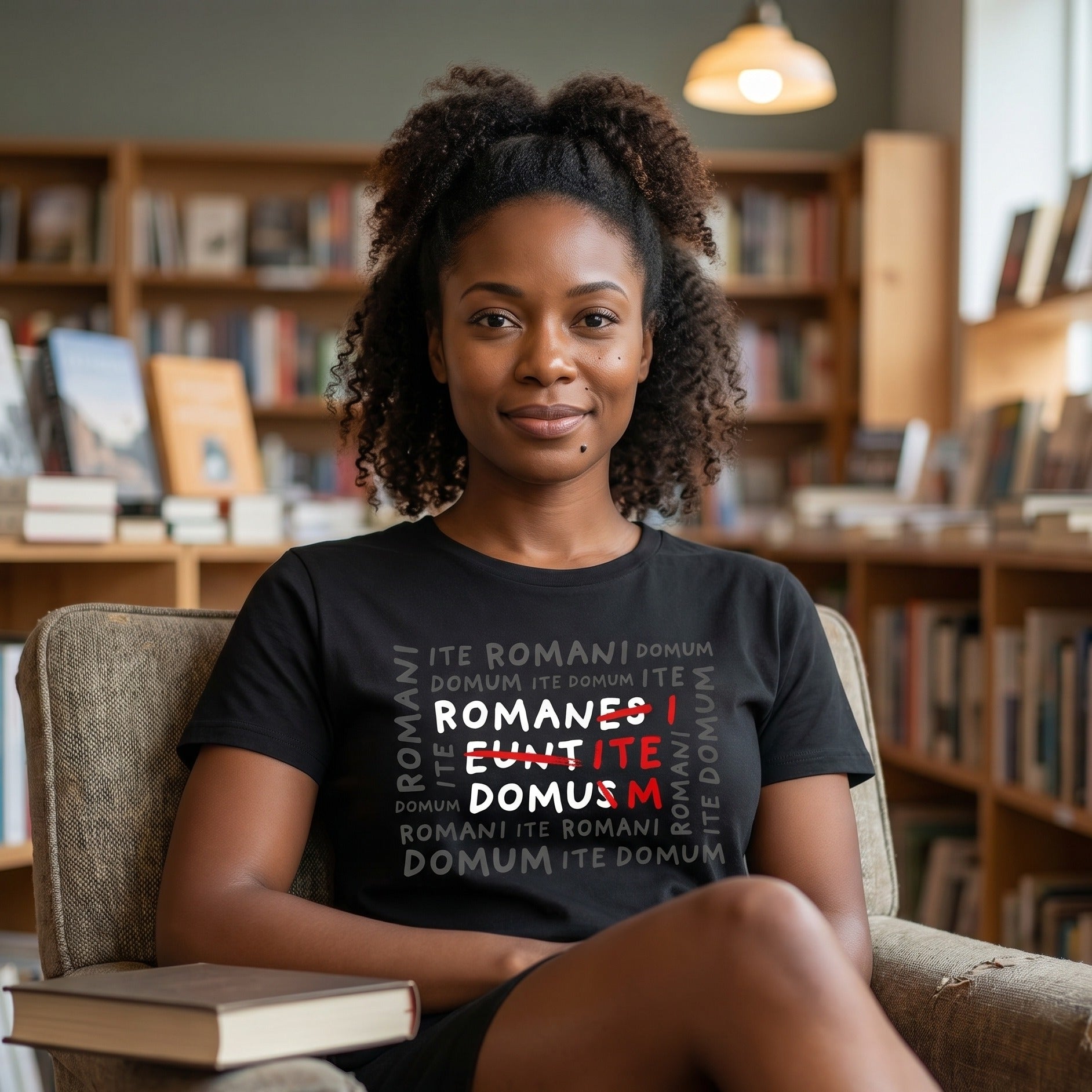 Imagen del producto Camiseta Romani Ite Domum para fans de Monty Python