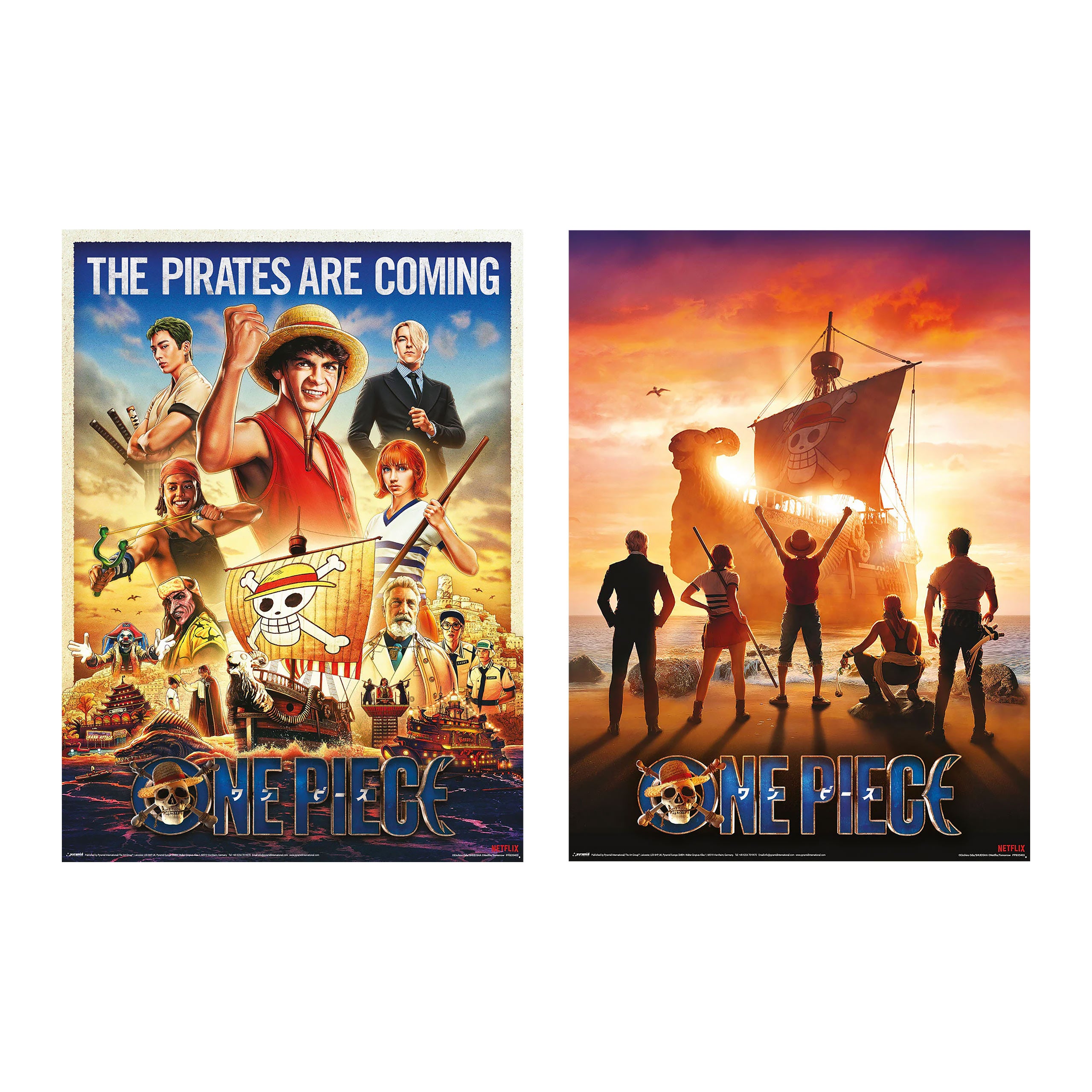 Imagen del producto One Piece - Conjunto de pósters en vivo de 2 piezas