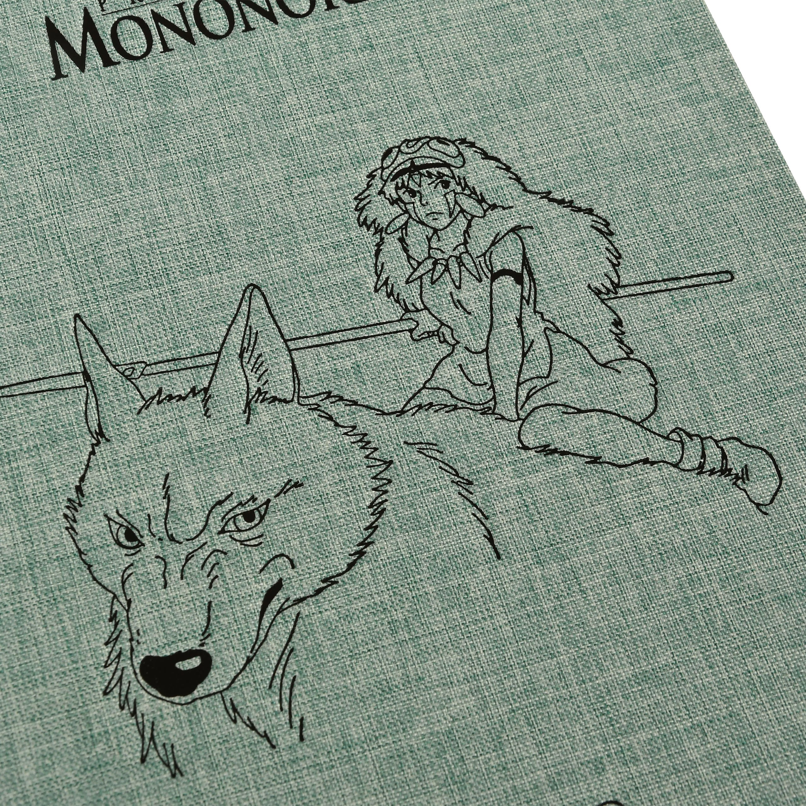 Imagen del producto Princesa Mononoke - Cuaderno de bocetos