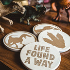 Imagen del producto Jurassic Park - Life Found A Way Set de 4 posavasos