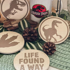 Imagen del producto Jurassic Park - Life Found A Way Set de 4 posavasos