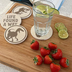 Imagen del producto Jurassic Park - Life Found A Way Set de 4 posavasos