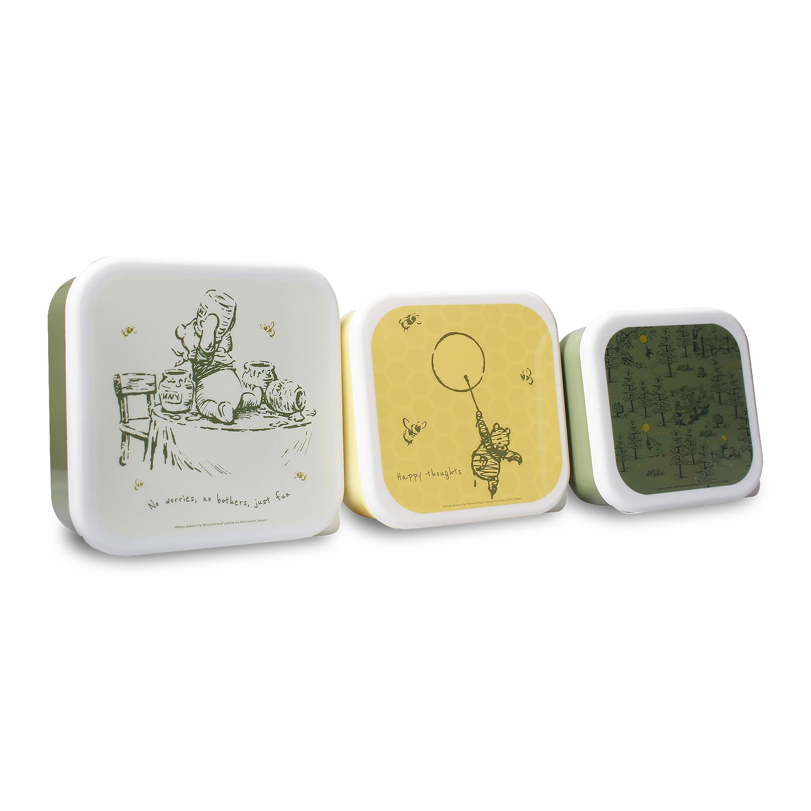 Product image Winnie the Pooh - Lunchbox 3-piece Set