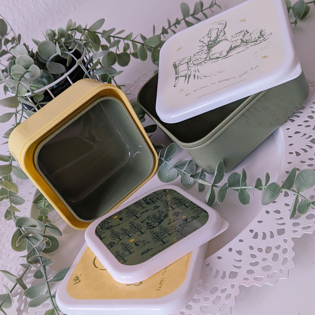 Product image Winnie the Pooh - Lunchbox 3-piece Set