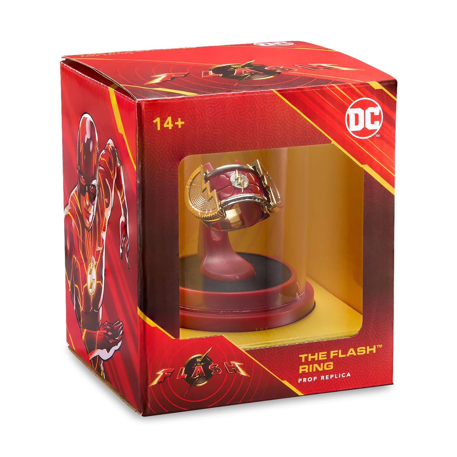 Imagen del producto Flash - Réplica del anillo con exhibidor de joyas