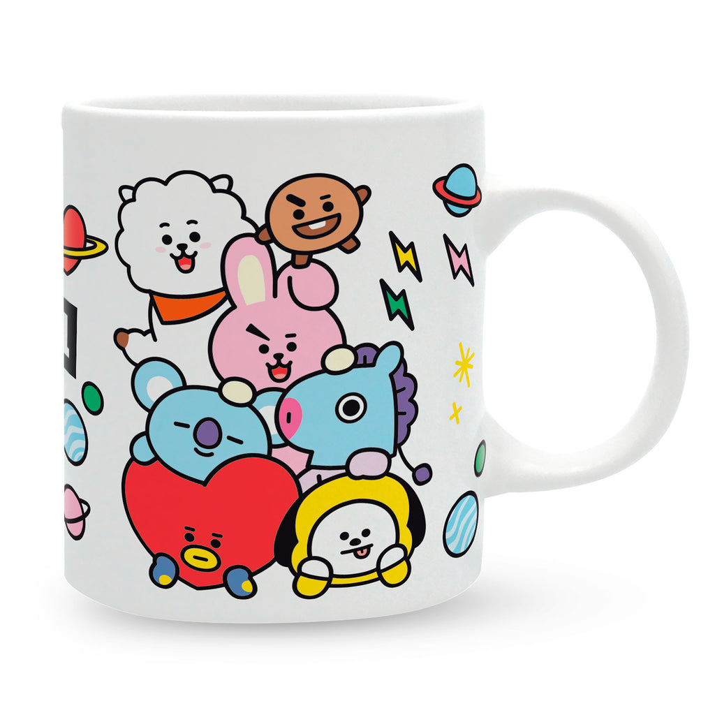 Imagen del producto Taza de personajes BT21 - Line Friends