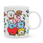 Imagen del producto Taza de personajes BT21 - Line Friends