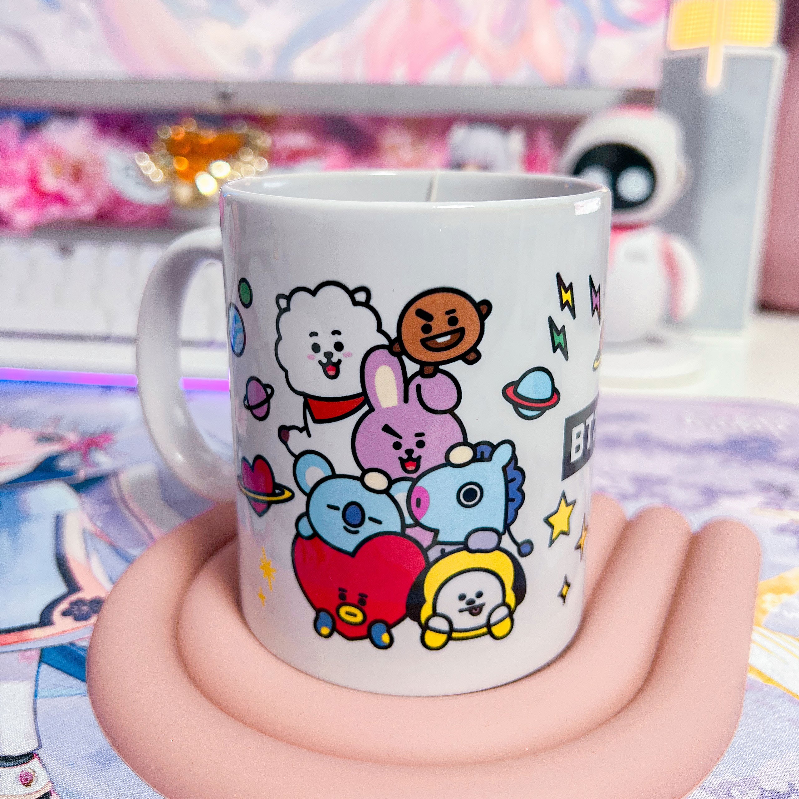 Imagen del producto Taza de personajes BT21 - Line Friends