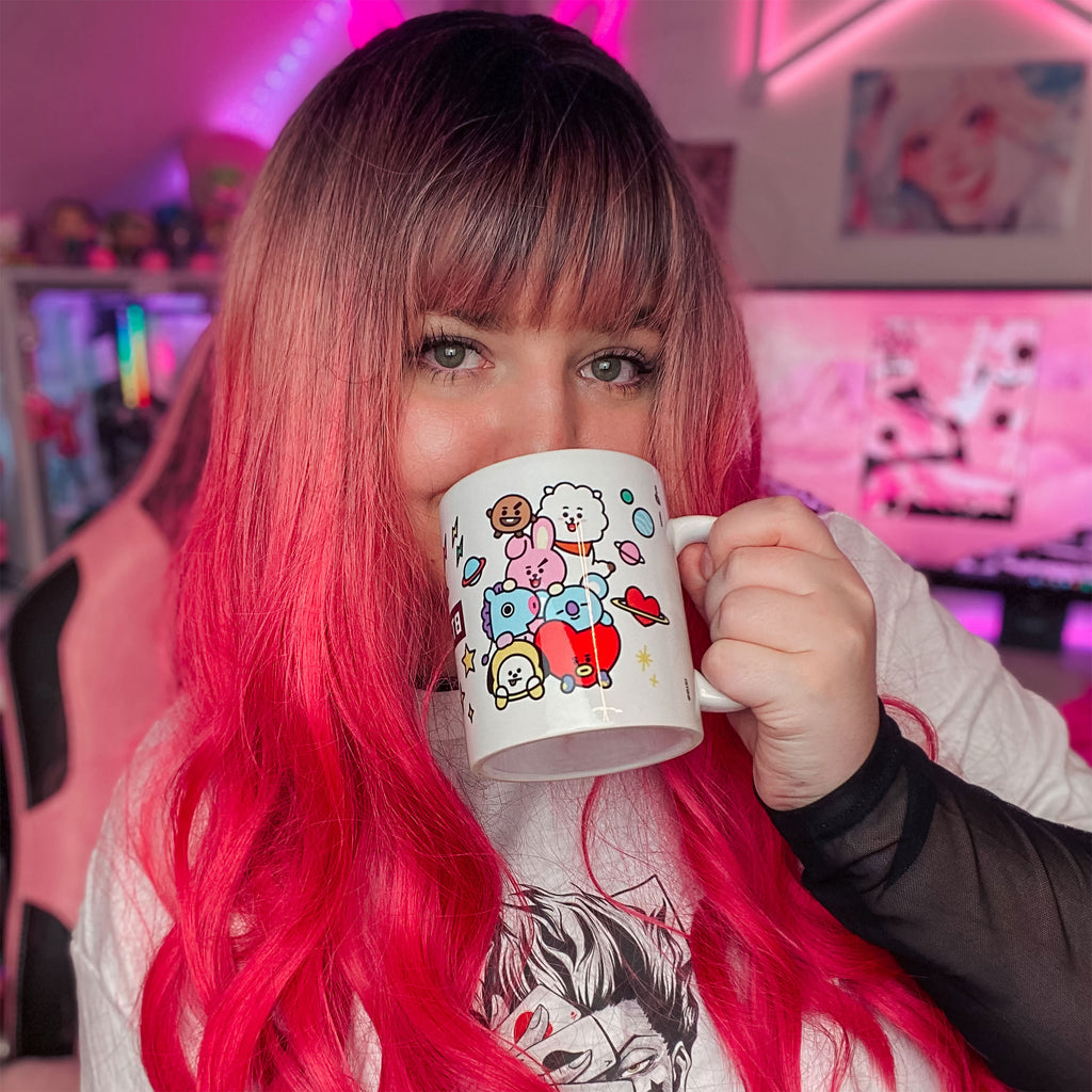 Imagen del producto Taza de personajes BT21 - Line Friends