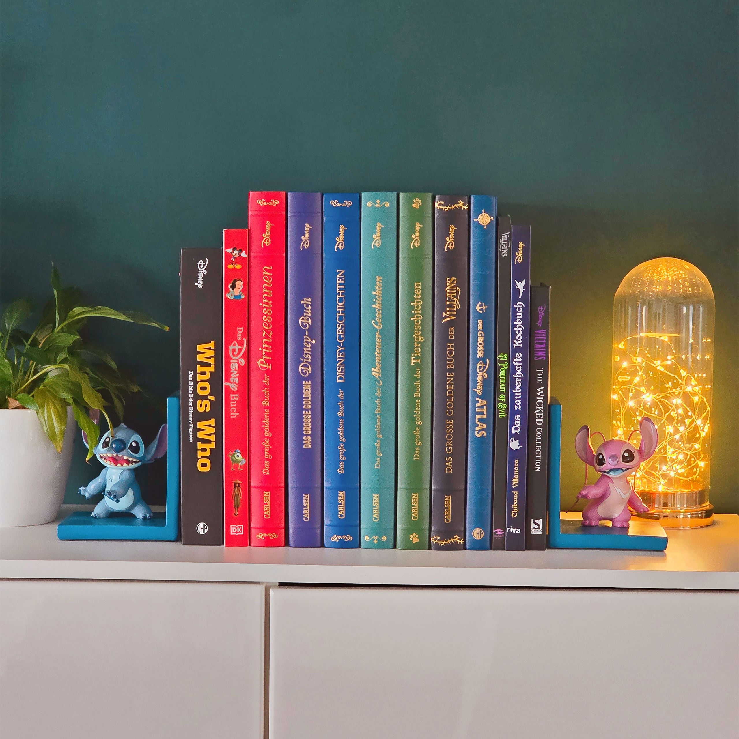 Imagen del producto Lilo & Stitch - Soportes de libros de Angel y Stitch