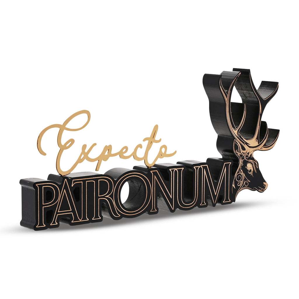 Product image Expecto Patronum Wooden Sign Decoration - Harry Potter