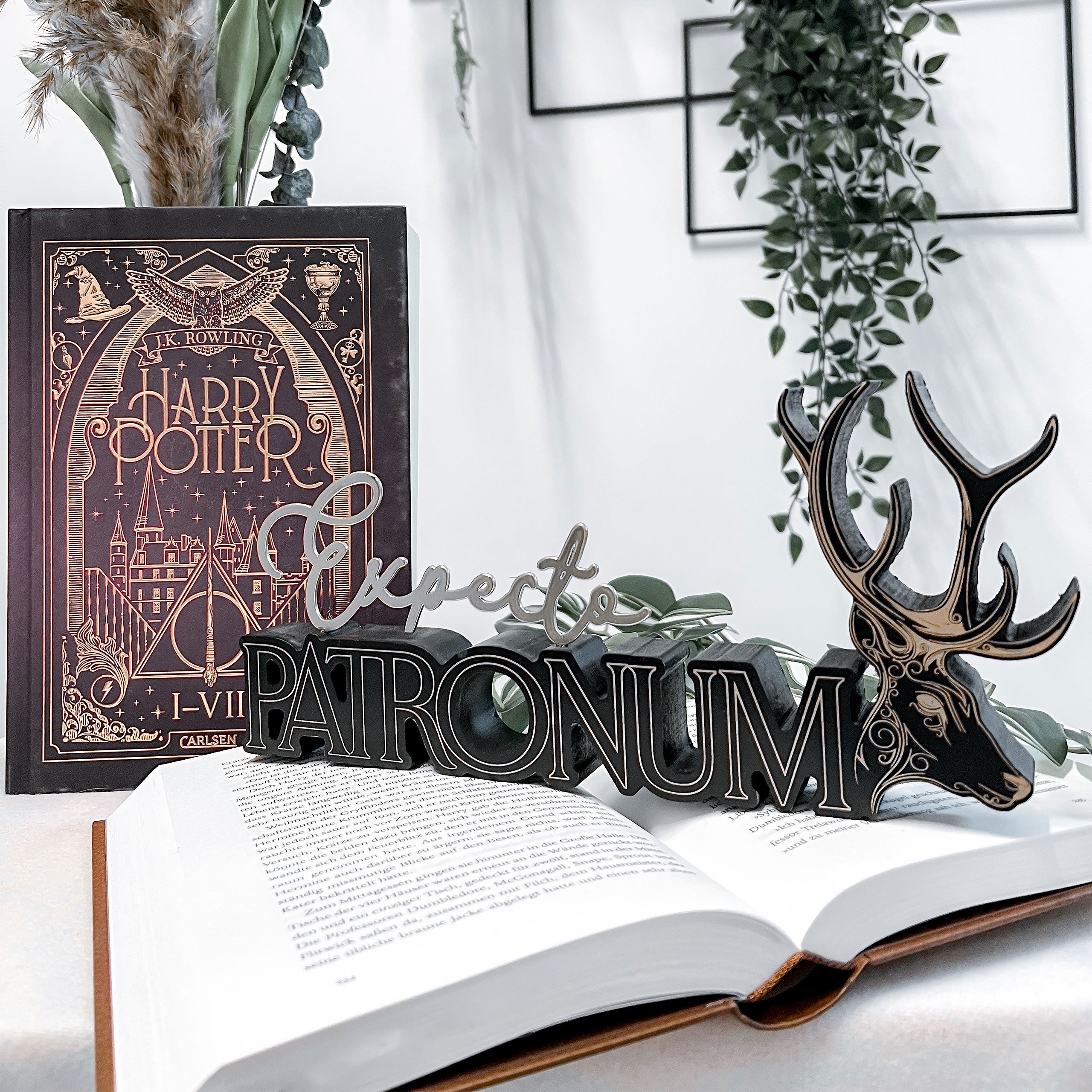 Product image Expecto Patronum Wooden Sign Decoration - Harry Potter